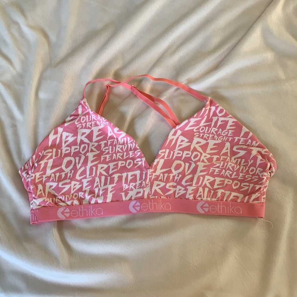 Ethika Bra Breast Cancer Awareness
